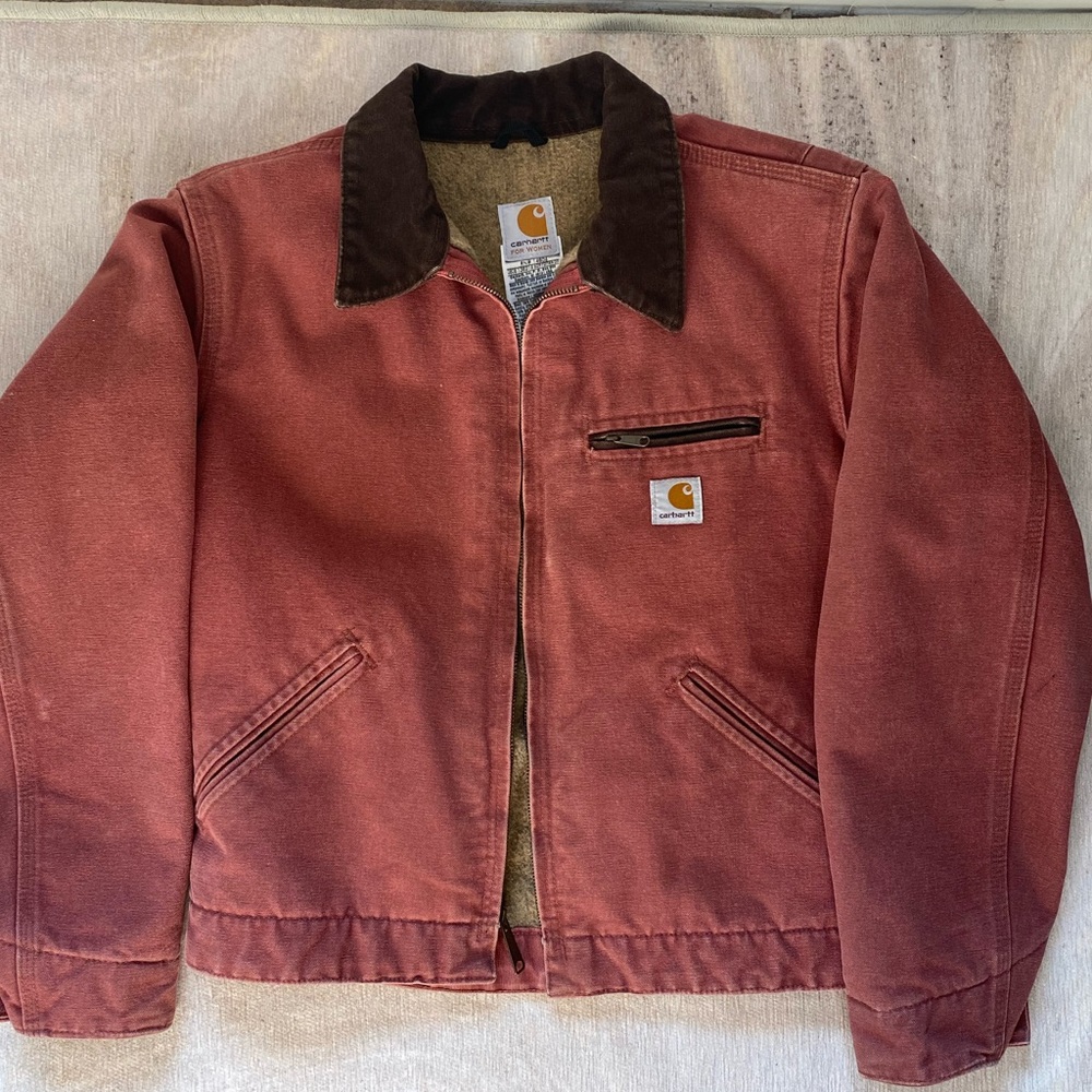 Cathartic Women Duck Detroit Jacket - Rose